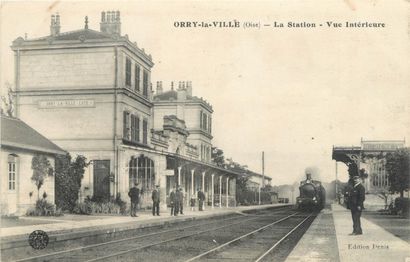 72 CARTES POSTALES GARES & TRAINS : Dont
