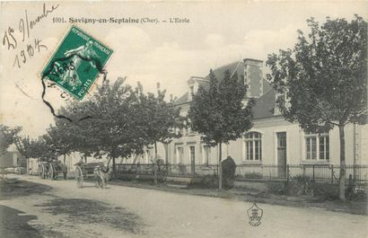 51 CARTES POSTALES LES ECOLES : Divers Départements....