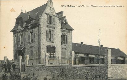 51 CARTES POSTALES LES ECOLES : Divers Départements....