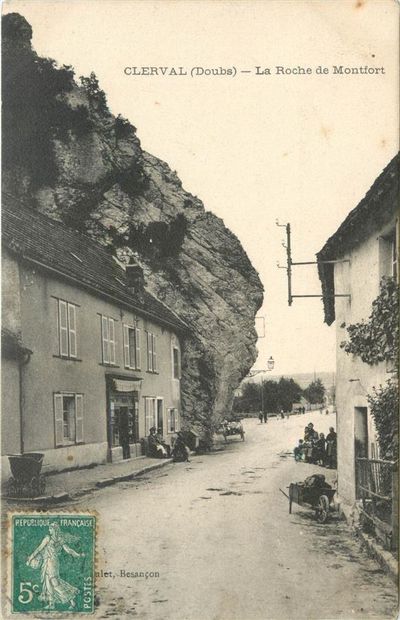 185 CARTES POSTALES DOUBS : Villes, qqs villages,...