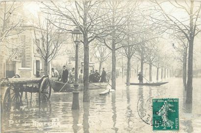 23 CARTES PHOTOS CATASTROPHE : Inondations...
