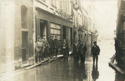 23 CARTES PHOTOS CATASTROPHE : Inondations...