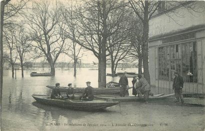 40 CARTES POSTALES CATASTROPHE : Inondations...