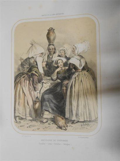LEVASSEUR. Atlas national illustré des 86...