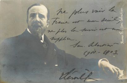 1 CARTE PHOTO PERSONNALITE : Portrait de...