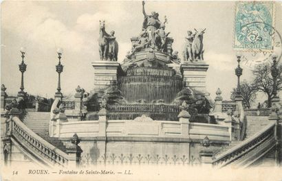 100 CARTES POSTALES SEINE MARITIME : La Ville...