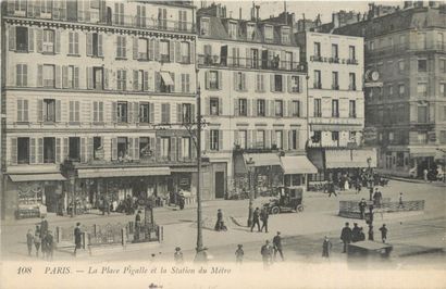 39 CARTES POSTALES LE METROPOLITAIN : Paris....