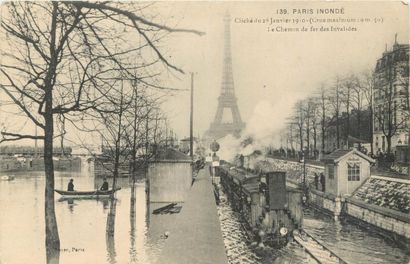 39 CARTES POSTALES LE METROPOLITAIN : Paris....