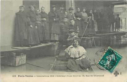 70 CARTES POSTALES CATASTROPHE : Inondations...
