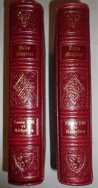 MICHELET-GRADASSI. Louis XIII et Richelieu....