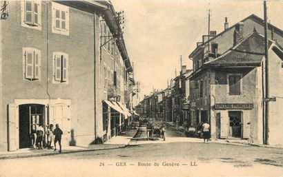 67 CARTES POSTALES AIN : Villes, qqs villages,...
