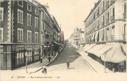 67 CARTES POSTALES AIN : Villes, qqs villages,...