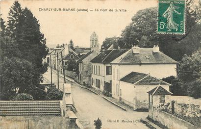 86 CARTES POSTALES AISNE : Villes, qqs villages,...