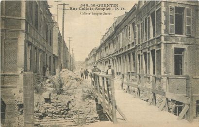 86 CARTES POSTALES AISNE : Villes, qqs villages,...