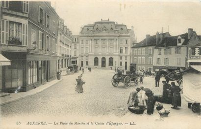 127 CARTES POSTALES YONNE : Villes, qqs villages,...