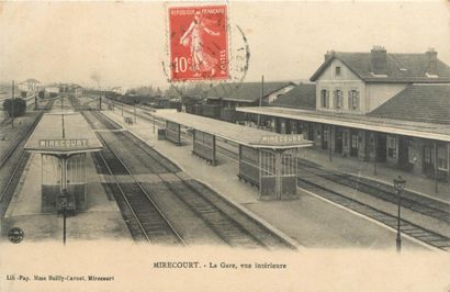 50 CARTES POSTALES GARES : Divers Départements....