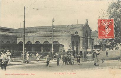 50 CARTES POSTALES GARES : Divers Départements....