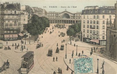 50 CARTES POSTALES GARES : Divers Départements....