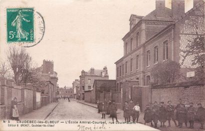 45 CARTES POSTALES LES ECOLES : Divers Départements....