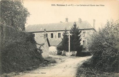45 CARTES POSTALES LES ECOLES : Divers Départements....