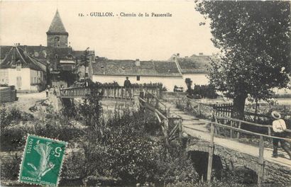 124 CARTES POSTALES YONNE : Villes, qqs villages,...