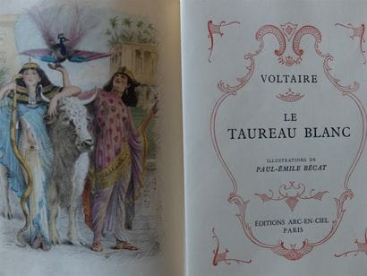 VOLTAIRE. Oeuvres. Paris, édition Arc en...