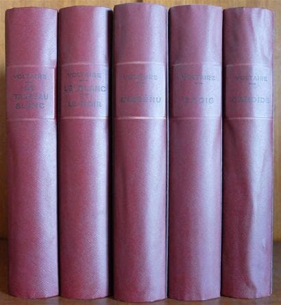 VOLTAIRE. Oeuvres. Paris, édition Arc en...