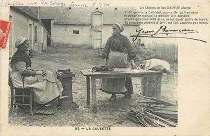 31 CARTES POSTALES FOLKLORE : Les Chansons...