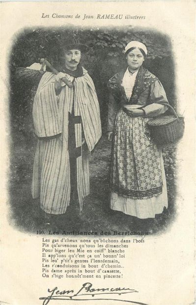 31 CARTES POSTALES FOLKLORE : Les Chansons...