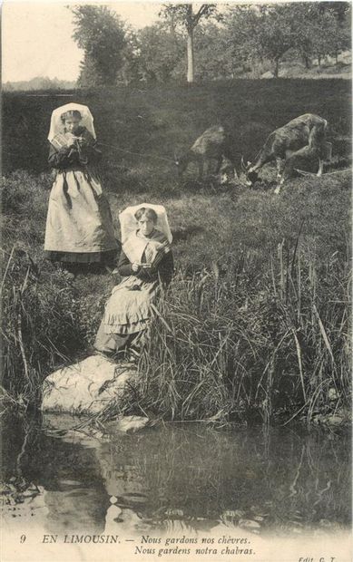 112 CARTES POSTALES FOLKLORE : Limousin....