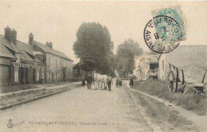 503 CARTES POSTALES AISNE : Villes, qqs villages,...