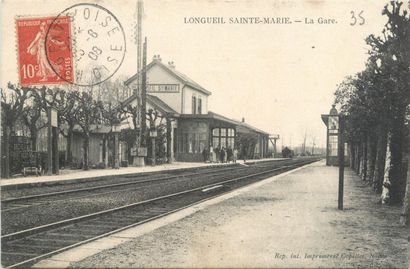 414 CARTES POSTALES OISE : Villes, qqs villages,...