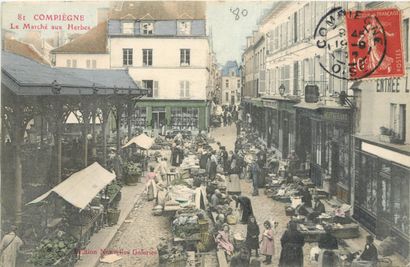 414 CARTES POSTALES OISE : Villes, qqs villages,...