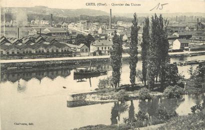 414 CARTES POSTALES OISE : Villes, qqs villages,...