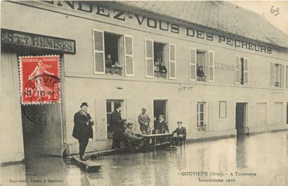 414 CARTES POSTALES OISE : Villes, qqs villages,...