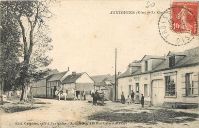 414 CARTES POSTALES OISE : Villes, qqs villages,...