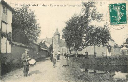 414 CARTES POSTALES OISE : Villes, qqs villages,...