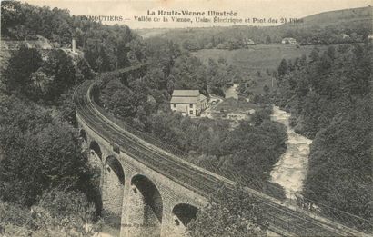93 CARTES POSTALES LIMOUSIN : Dépts 19-22cp,...