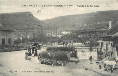 215 CARTES POSTALES BOURGOGNE : Dépts 21-72cp,...