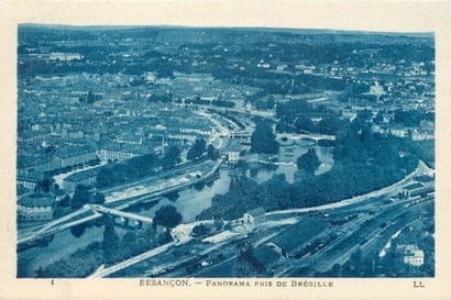 133 CARTES POSTALES FRANCHE COMTE : Dépts...