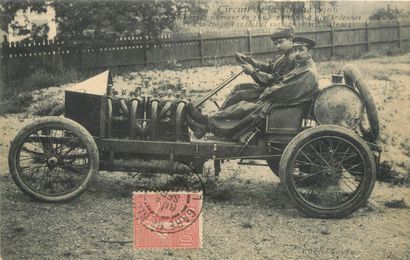 16 CARTES POSTALES ATTELAGES & AUTOMOBILES...