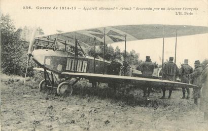 28 CARTES POSTALES LOCOMOTION AERIENNE :...
