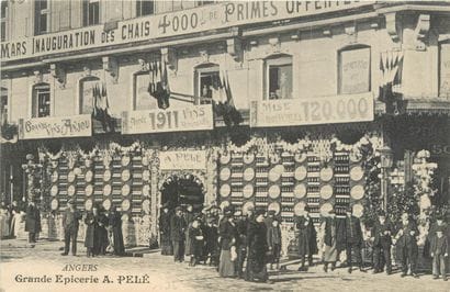16 CARTES POSTALES COMMERCES : Sélection....