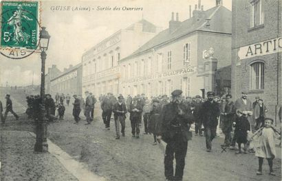 88 CARTES POSTALES SOCIAL & INDUSTRIE : Aisne...