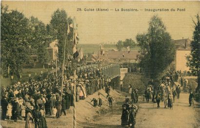 59 CARTES POSTALES AISNE : La Ville de Guise....