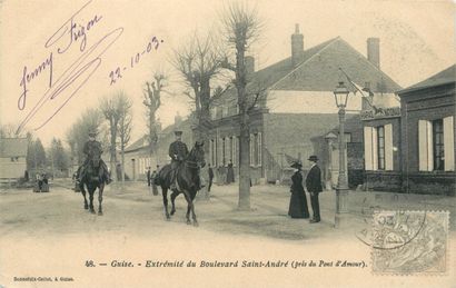 59 CARTES POSTALES AISNE : La Ville de Guise....
