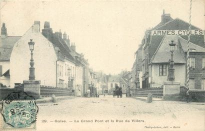 59 CARTES POSTALES AISNE : La Ville de Guise....