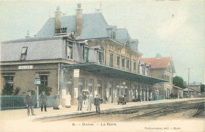 59 CARTES POSTALES AISNE : La Ville de Guise....