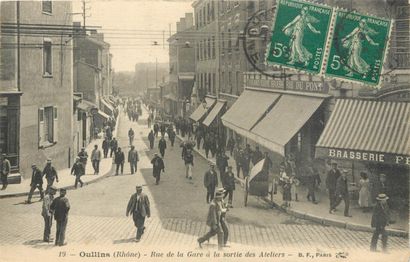 16 CARTES POSTALES INDUSTRIES : Diverses....