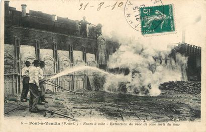 11 CARTES POSTALES INDUSTRIES EXTRACTIVES...